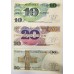 POLAND 1982-1988 . TEN 10 - TWO THOUSAND 2,000 ZLOTYCH BANKNOTES